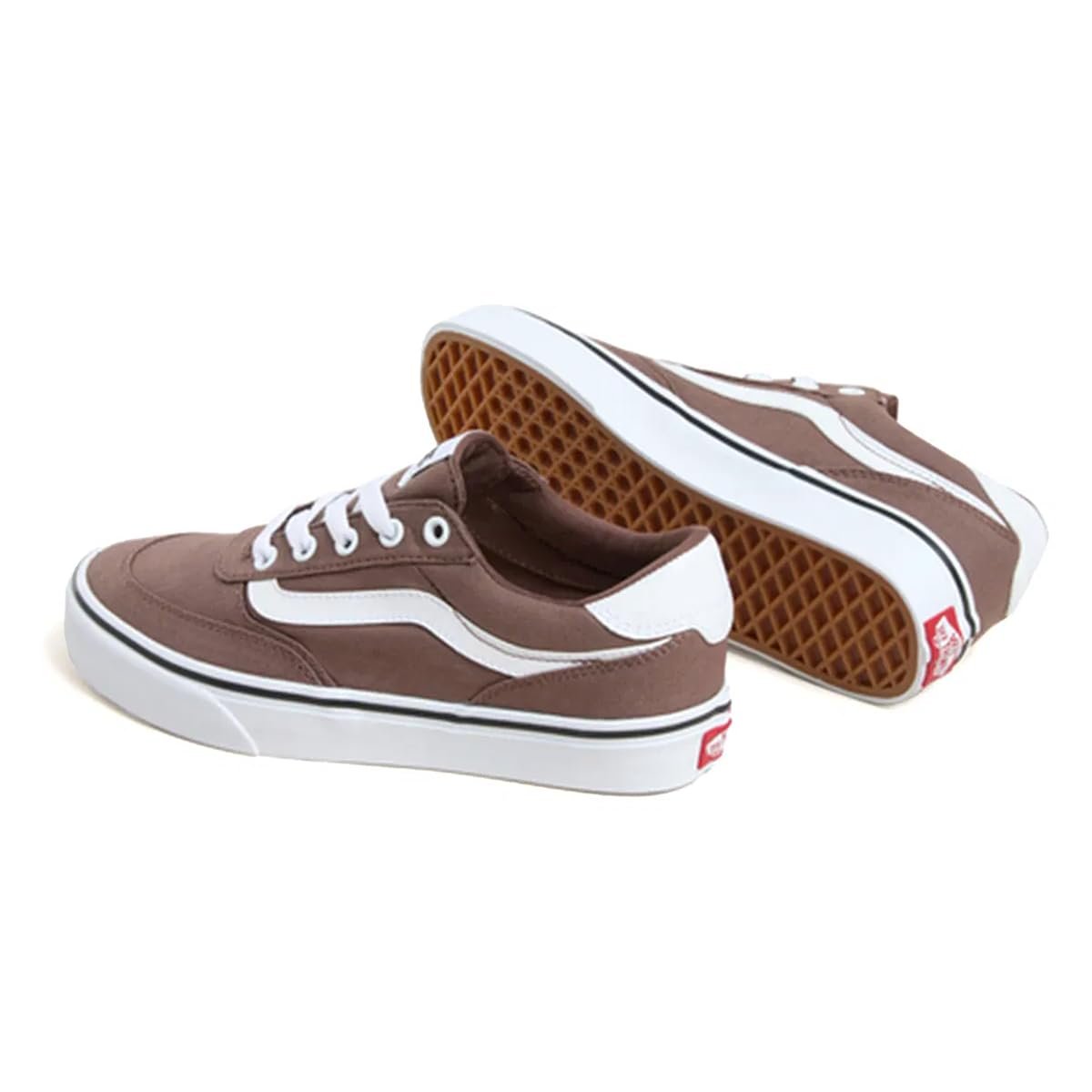 Кроссовки Vans Brooklyn Canvas White/White, фото №3