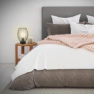 Настольная лампа BRILONER Leuchten 7026-015 1 x E27 175 x 256 мм Черная synthetic.ua - Фото 1