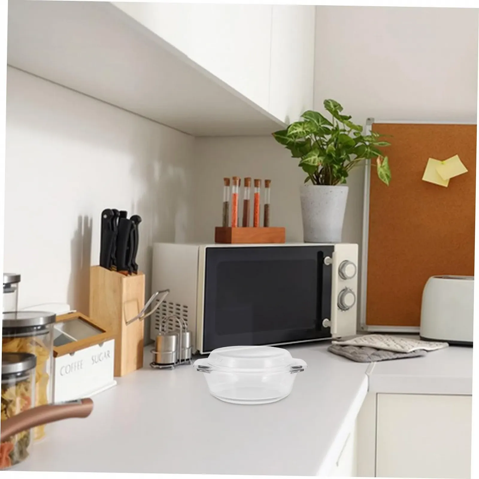 Форма для запікання VALICLUD скляна з кришкою термостійка прозора BPA-free, фото №4