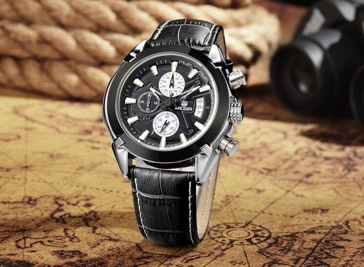 Часы Megir 2020 Montre Dark, фото №4