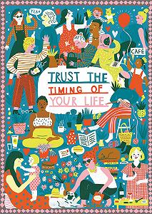 Пазл Ravensburger Trust The Timing of Your Life 1000 деталей - Фото 1