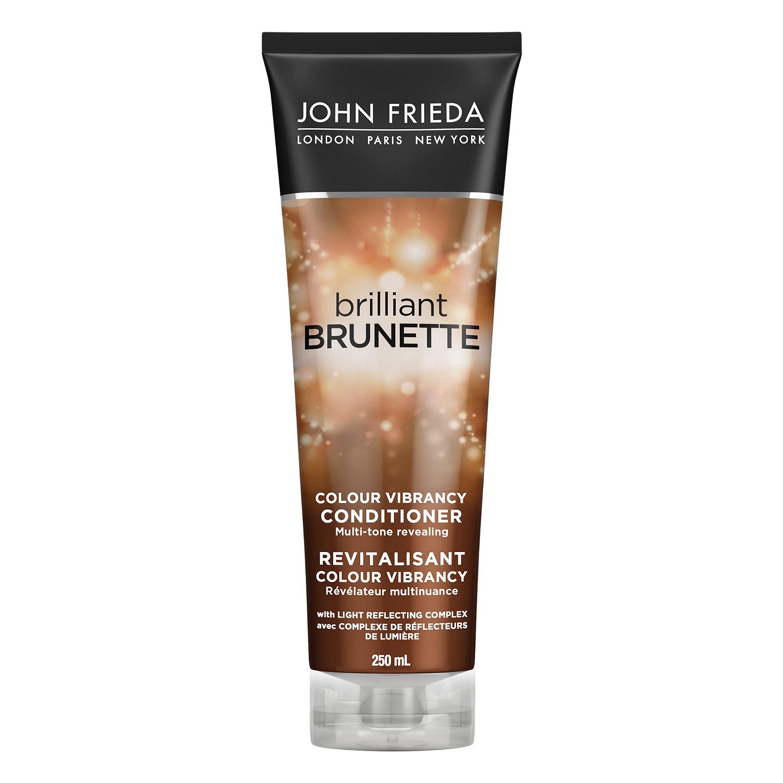 Кондиціонер John Frieda Brilliant Brunette Multi-Tone Revealing Moisturising для брюнеток, 250 мл, фото №1