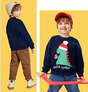 Джемпер Little Hand Дитячий Светшот Теплий Різдвяний synthetic.ua - Фото 1