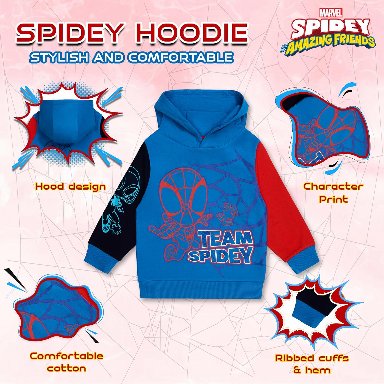 Худі Marvel Spidey and His Amazing Friends Ghost Spider для хлопчиків - Худі Ghost Spider, фото №5