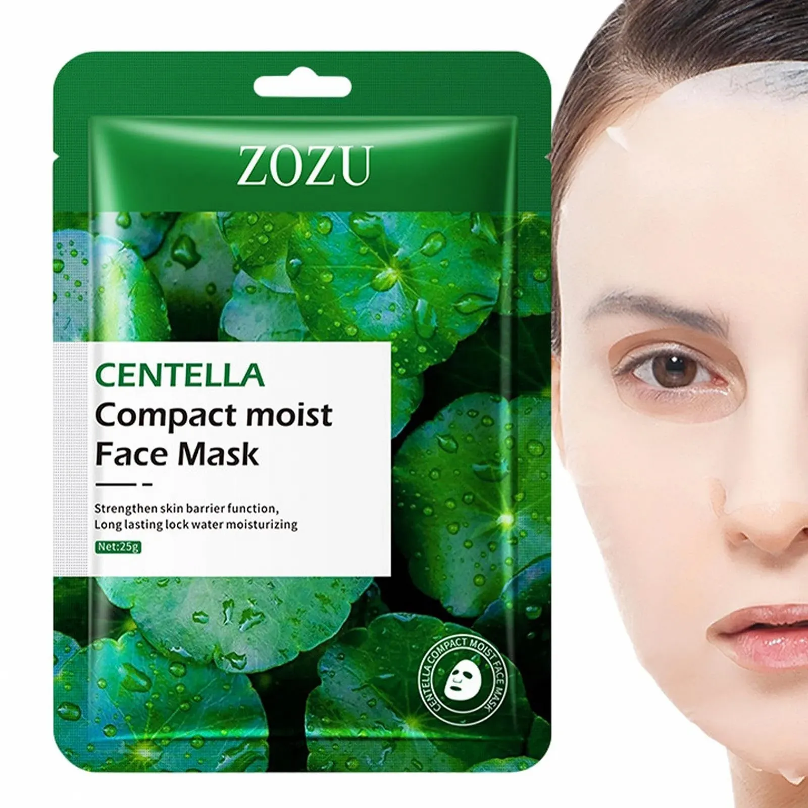 Зволожуюча Маска для Обличчя Centella Whitening, Зменшення Тьмяності, Шорсткості, фото №1 Зволожуюча Маска для Обличчя Centella Whitening, Зменшення Тьмяності, Шорсткості, фото №1