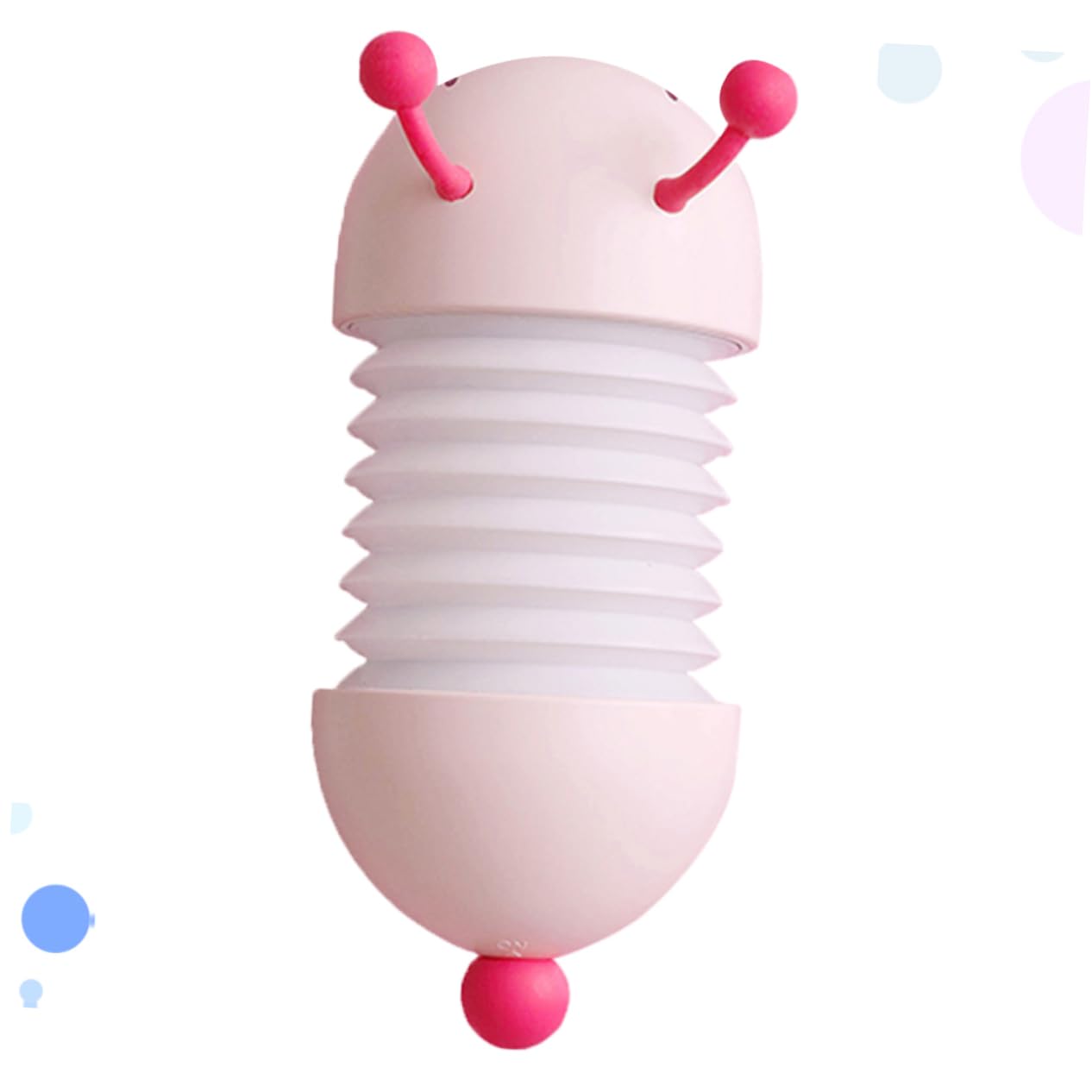 Світильник Warmhm LED Настільна лампа Іграшка Нічник Читання USB Заряджання Для сну Красива Світло Телескопічна лампа Гусениця LED Світильники Декор Дитячий, фото №4