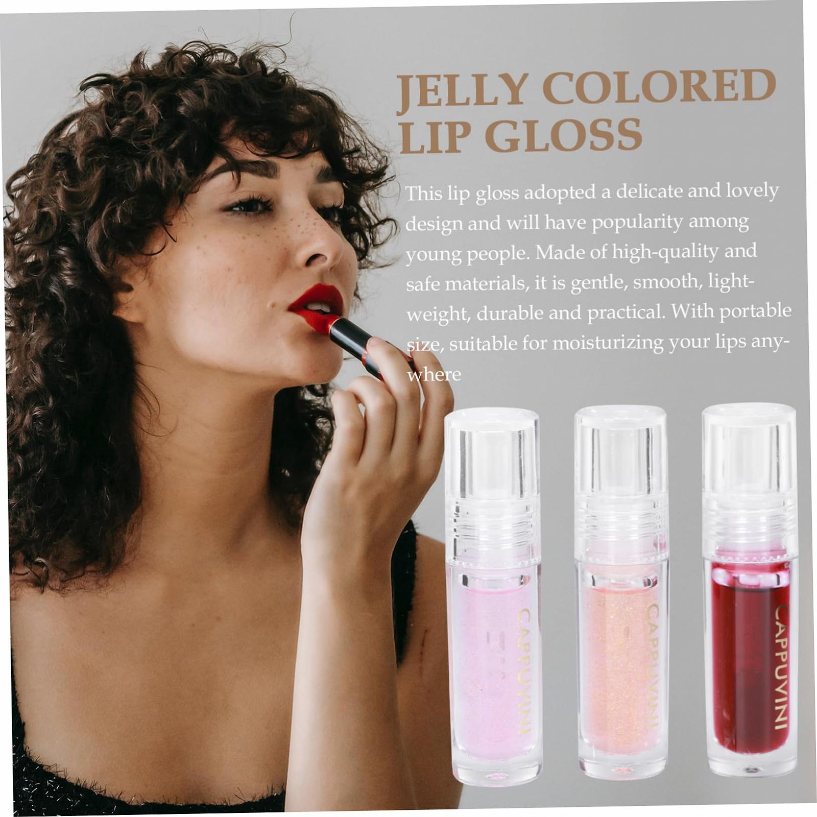 Блеск для губ Angoily, набор 3 шт, фото №5 Блеск для губ Angoily, набор 3 шт, фото №5