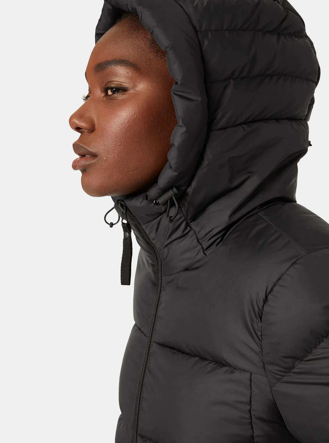 Куртка W ACTIVE PUFFY JACKET 53612990 HELLY HANSEN Чорний L, фото №3