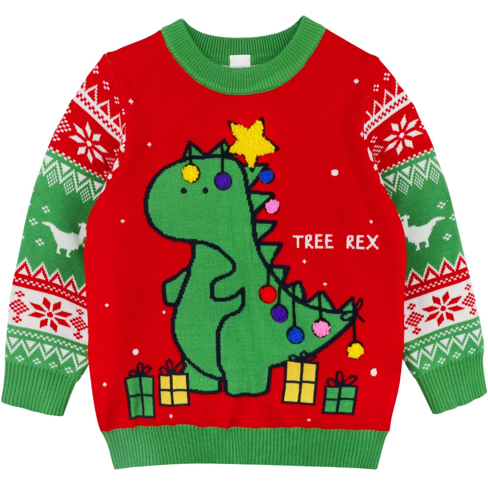 Різдвяний джемпер для хлопчиків Santa Claus В'язаний, фото №1