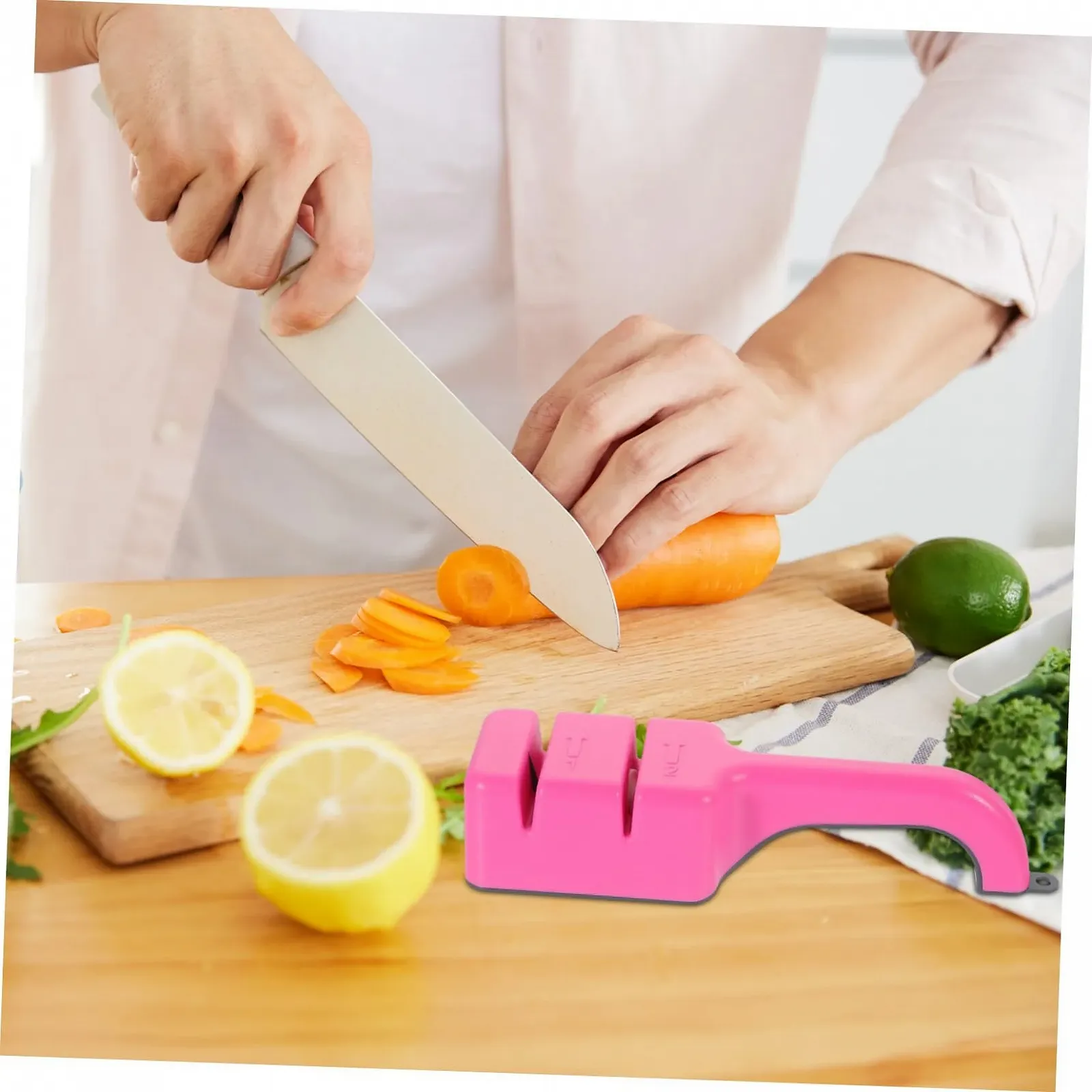 Точилка для кухонних ножів BESTOYARD двоступенева зносостійка компактна, фото №3 Точилка для кухонних ножів BESTOYARD двоступенева зносостійка компактна, фото №3