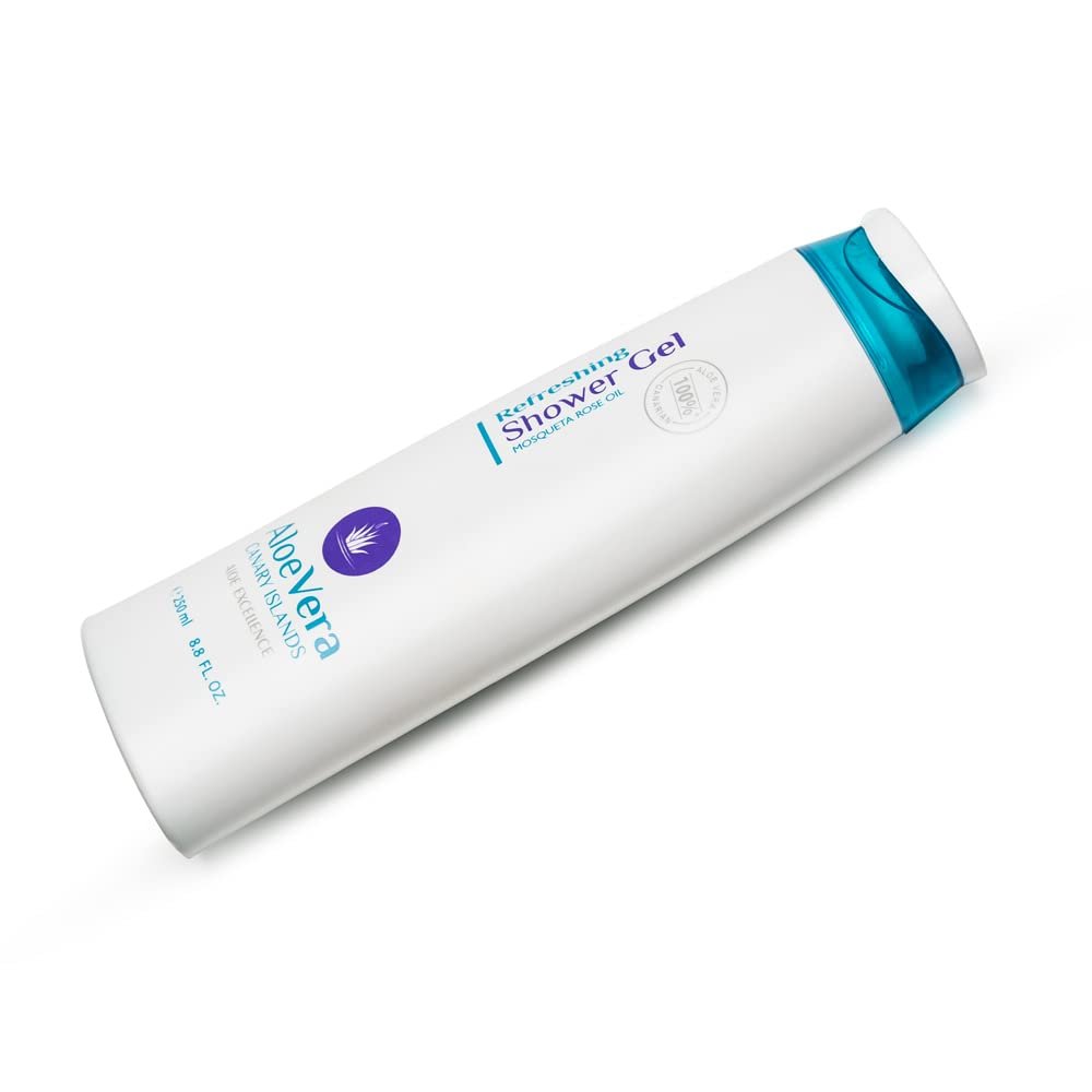 Гель для душу Aloe Excellence з алое вера та олією шипшини 250 мл, фото №4