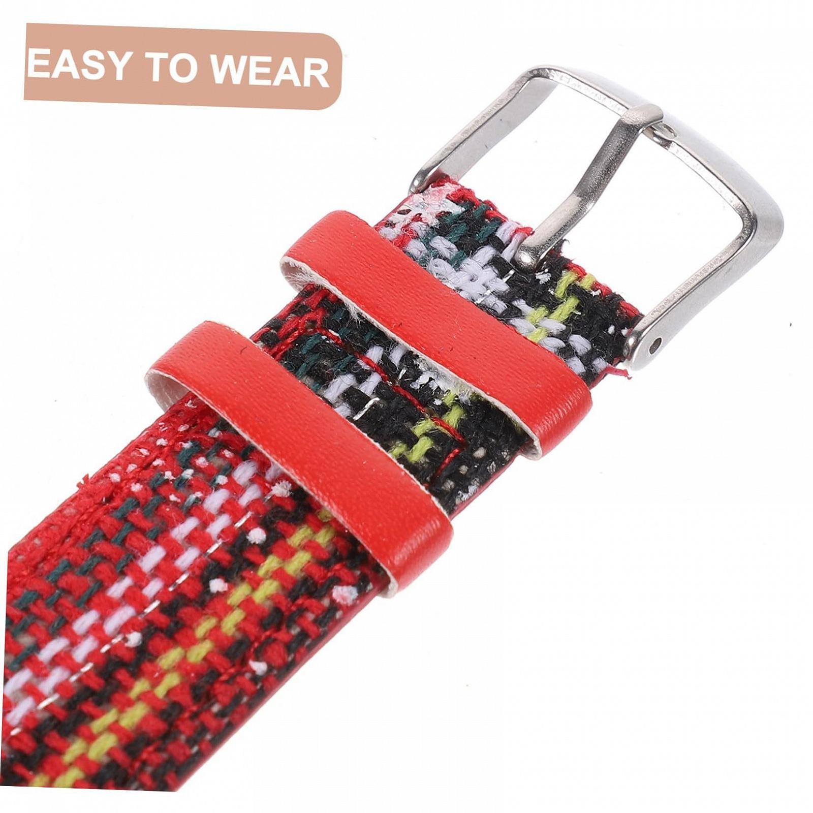 Годинник WRITWAA Різдвяний Санта Клаус Червоний Дзеркальний Матеріал Звичайне Скляне Дзеркало, фото №3 Годинник WRITWAA Різдвяний Санта Клаус Червоний Дзеркальний Матеріал Звичайне Скляне Дзеркало, фото №3