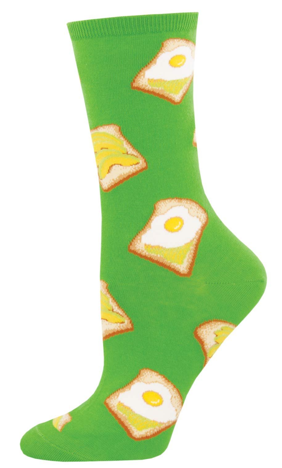 Носки Socksmith Avocado Toast, зеленые, фото №1