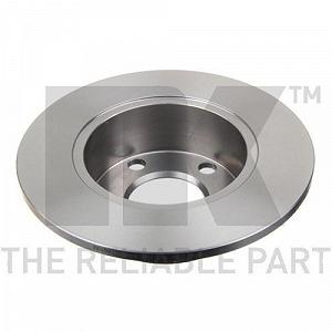 Тормозной диск NK 204744 для AUDI SEAT SKODA VW, задняя ось synthetic.ua - Фото 1