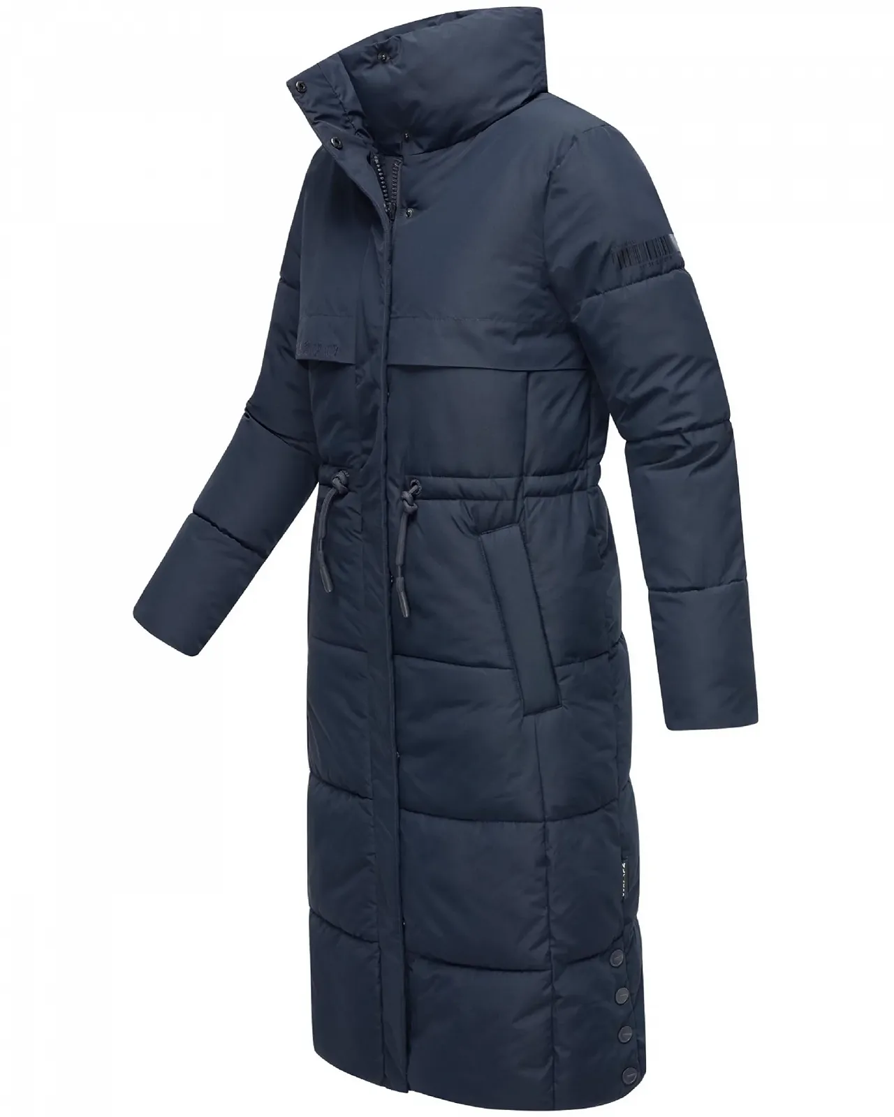 Жіноче зимове пальто Navahoo Тепле стьобане зі шнурком на талії Der Wahnsinn 14, фото №7