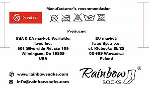 Шкарпетки Rainbow Socks Піратський скарб у коробці - Жіночі Чоловічі - 2 пари synthetic.ua - Фото 1
