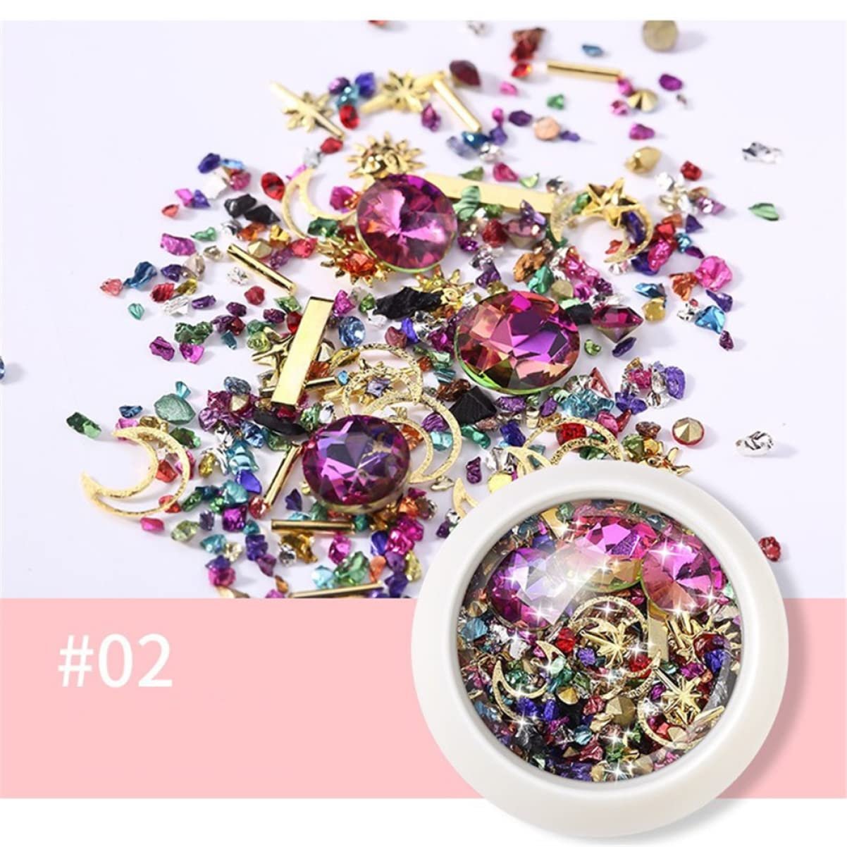 Набір прикрас для нігтів Healvian . для DIY манікюру, підходить для жінок і дівчат для творчого дизайну нігтів, фото №7