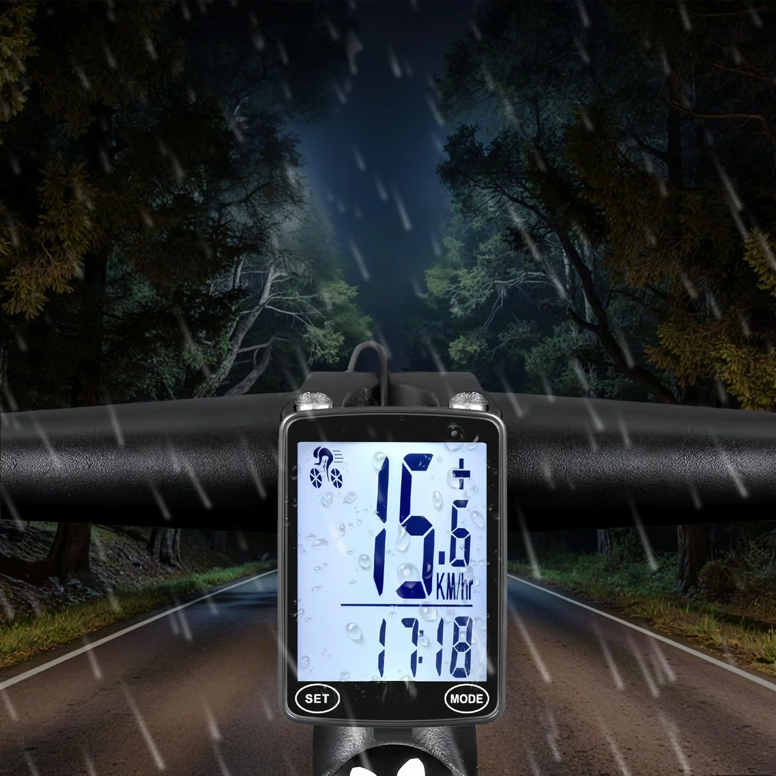 Велокомпьютер Wireless Waterproof IPX6 Multiple Functions MTB, фото №8