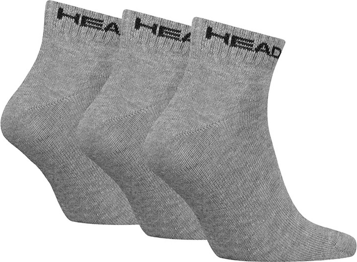 Шкарпетки Head ELEMENTS ALL SPORTS QUARTER 3P Сірий  39-42, фото №2