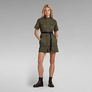 Женское платье G-Star RAW Shirt Dress Short Sleeve - S - Фото 1