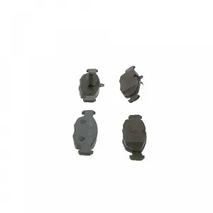 Комплект гальмівних колодок дискового гальма BOSCH 0 986 460 938 для JAGUAR OPEL SAAB VAUXHALL synthetic.ua - Фото 1