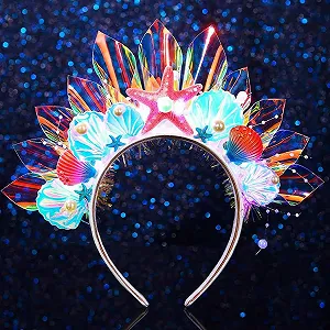 Обруч для волосся зі світлодіодною короною, світиться synthetic.ua - Фото 1