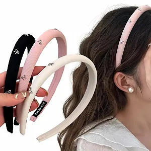 Набор обручей 3шт. Атласный - Фото 1