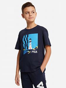 Футболка FILA 126851FLA-Z4 Темно-синій L/XL - Фото 1