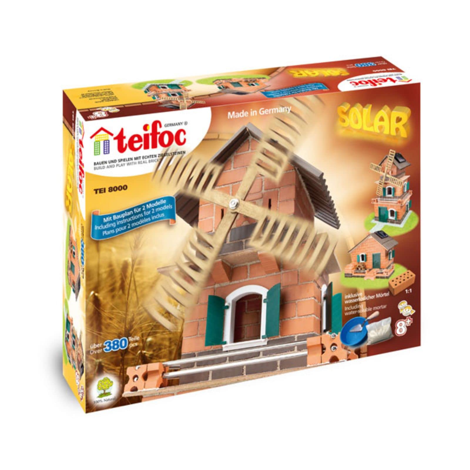 Конструктор Teifoc Stone Building Boxes Multi Colour, фото №9