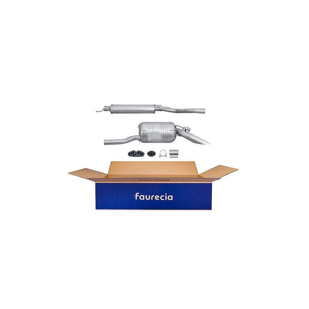 Глушник задній HELLA 8LD 366 028-781 Easy2Fit, фото №1