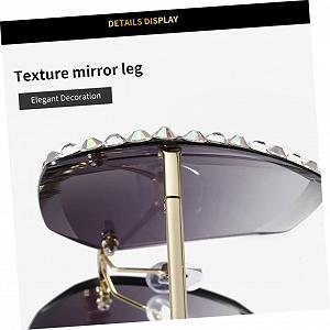 Сонцезахисні окуляри Кристал Жіночі Великого Розміру PACKOVE x2 штуки synthetic.ua - Фото 1