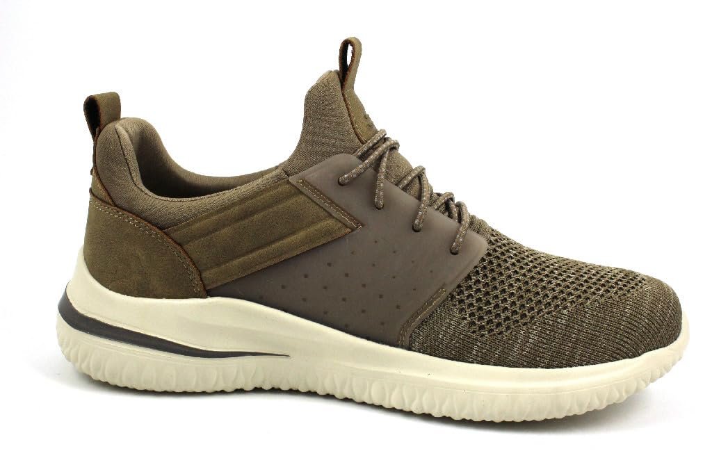 Кроссовки Skechers мужские для хайкинга вязаные слипоны на шнурках, фото №4