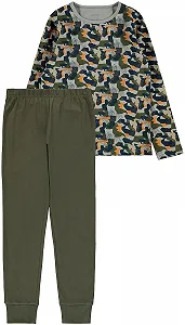 Комплект піжамний NAME IT хлопчачий Nkmnightset Forest Night Camo Noos - Фото 1