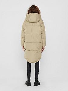 Пальто ONLY ONLGABI OVERSIZED LONG COAT OTW NOOS 15160167 Бежевый M synthetic.ua - Фото 1
