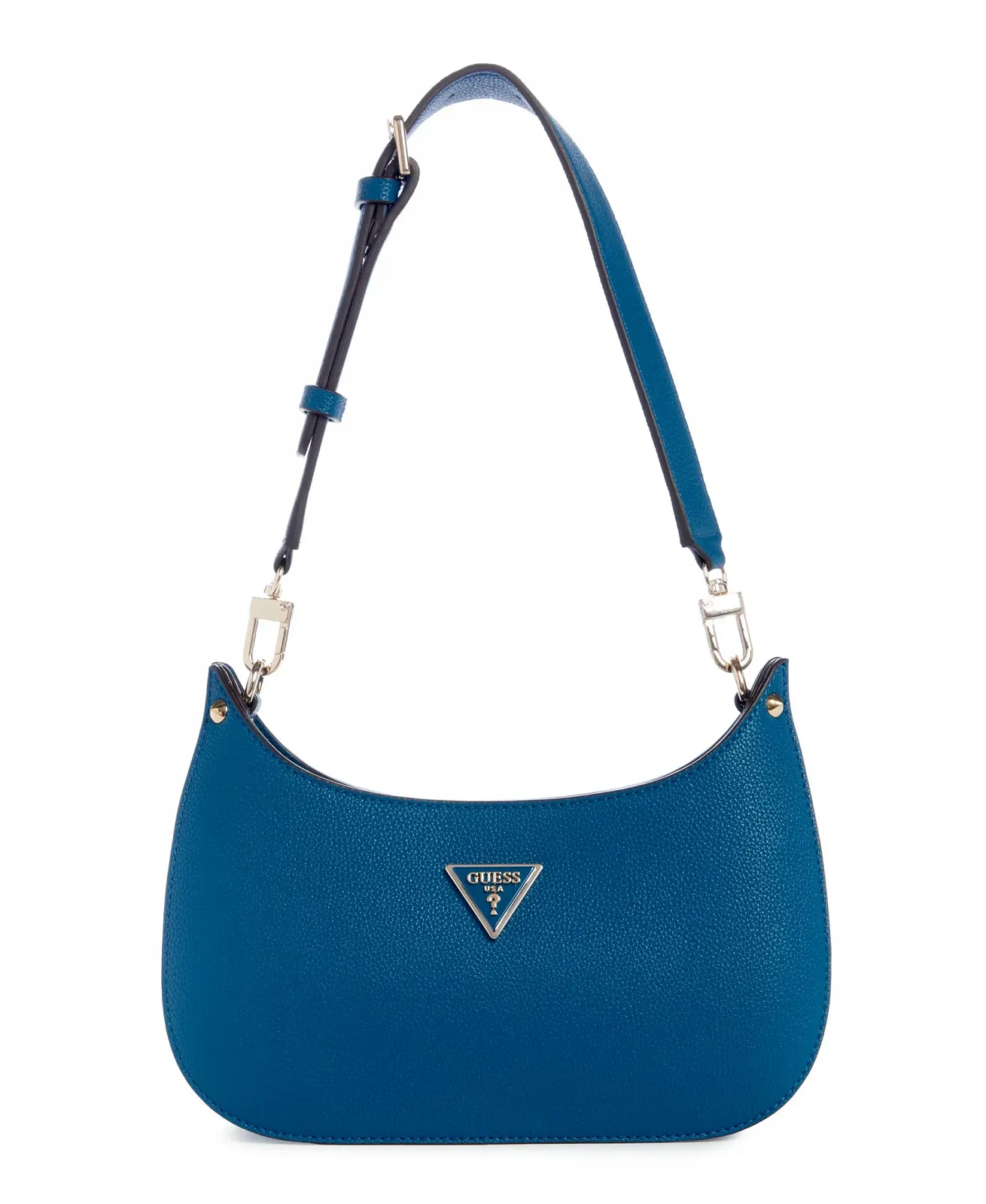 Сумка через плече GUESS жіноча Meridian Top Zip Shoulder Bag Mini Petrol, фото №1
