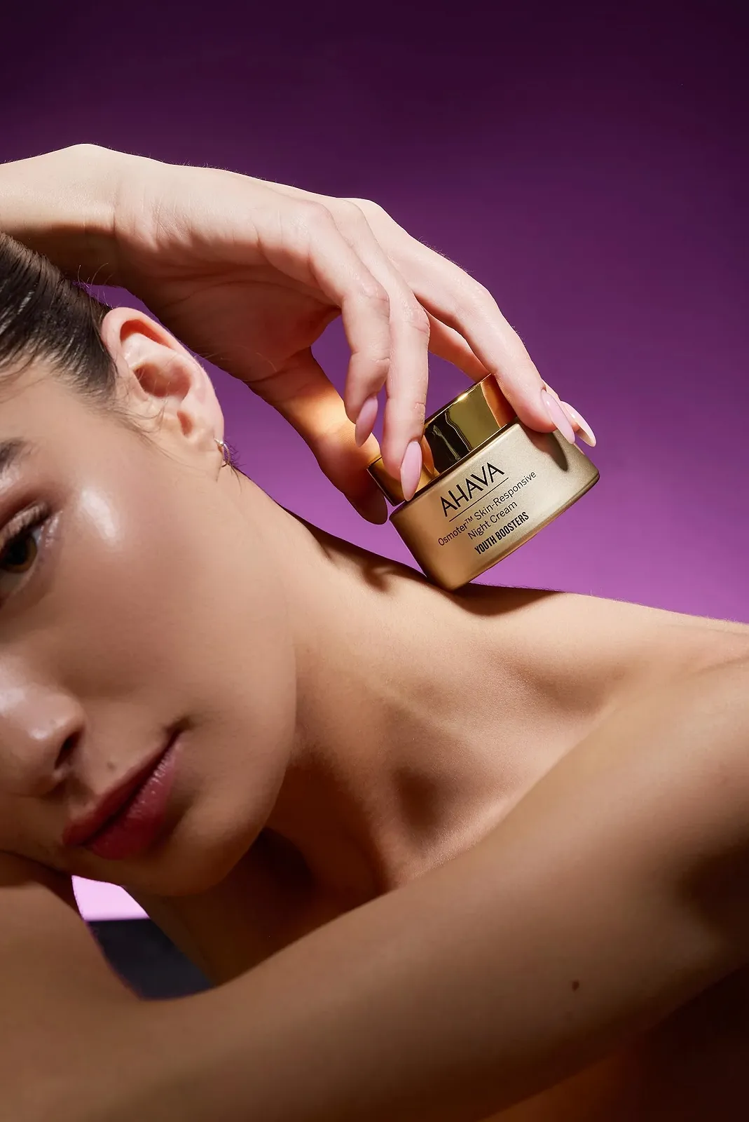 Нічний крем для обличчя AHAVA Youth Boosters Osmoter Skin Responsive 50 мл, фото №6