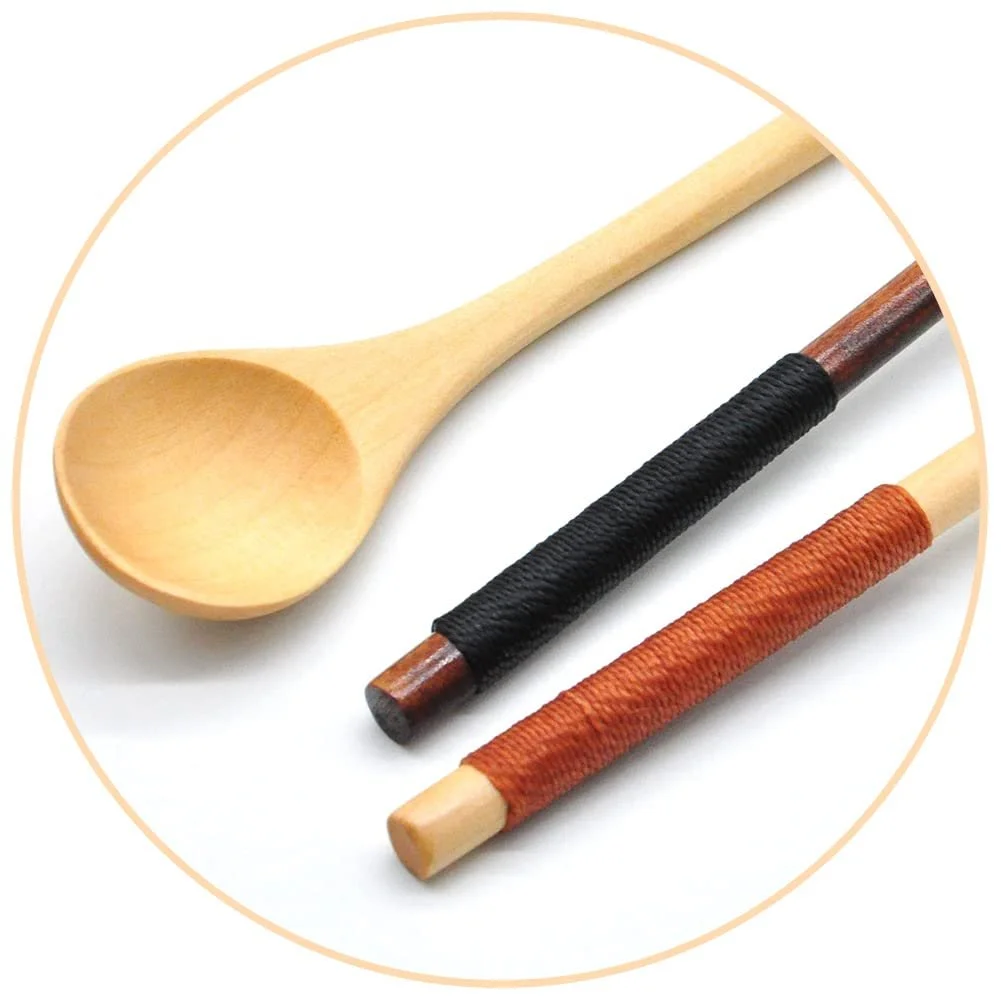 Ложка Деревʼяна Натуральна з Довгою Ручкою Багатофункціональна, фото №6