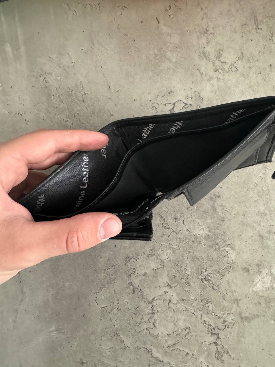 Чоловічий брендовий набір шкіряний ремінь і гаманець BOSS, фото №10