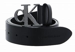 Ремень Calvin Klein CKJ Mono Hardware Texture 40 мм W90 Черный, черный - Фото 1