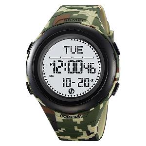 Годинник Skmei 2166CMGN Army Green Camouflage - Фото 1
