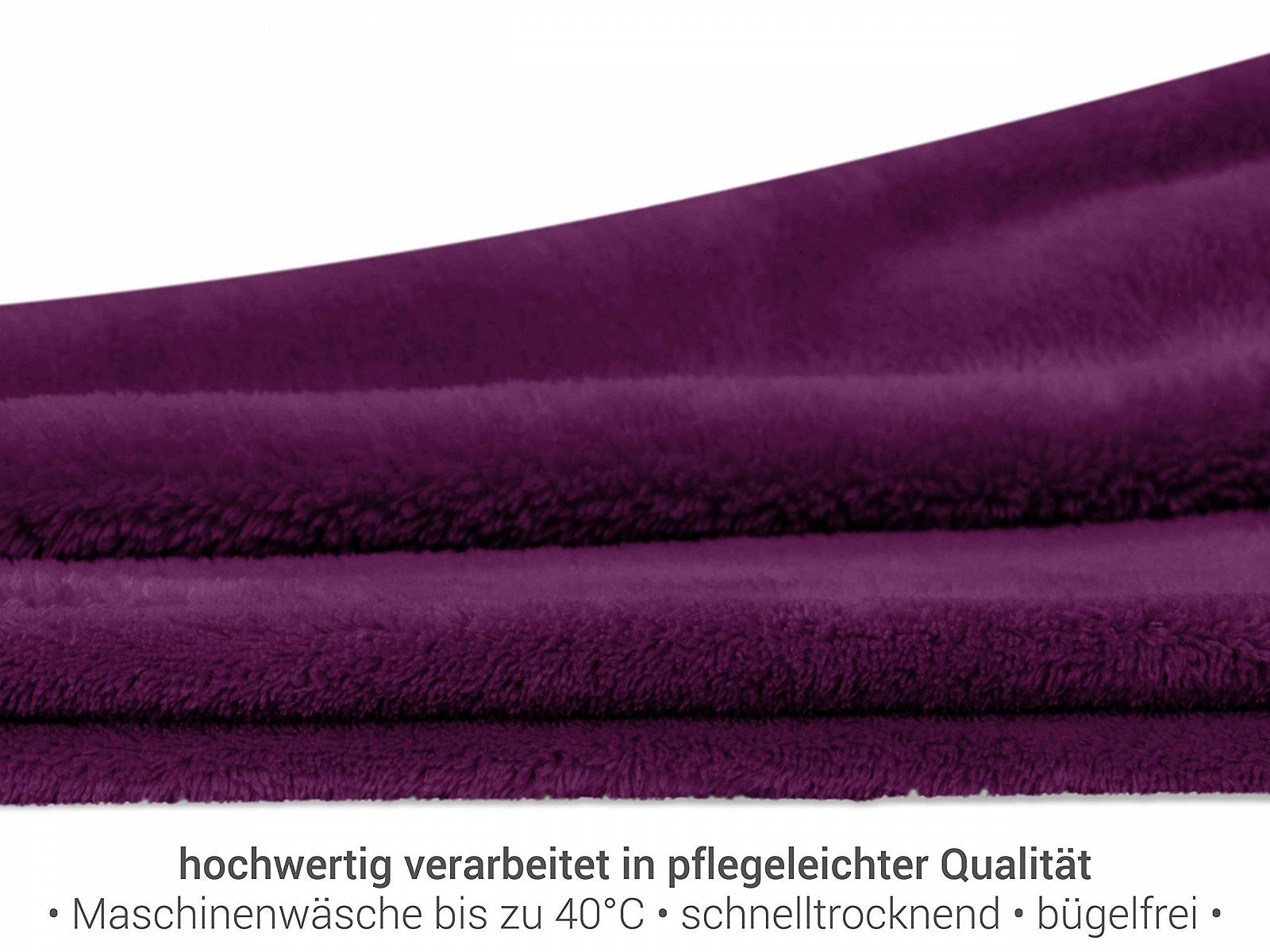 Покривало npluseins Фліс Кораловий Надзвичайно М'яка та Пухнаста 1523.2204 Приблизно 150 x 200 см Ягідна, фото №8 Покривало npluseins Фліс Кораловий Надзвичайно М'яка та Пухнаста 1523.2204 Приблизно 150 x 200 см Ягідна, фото №8