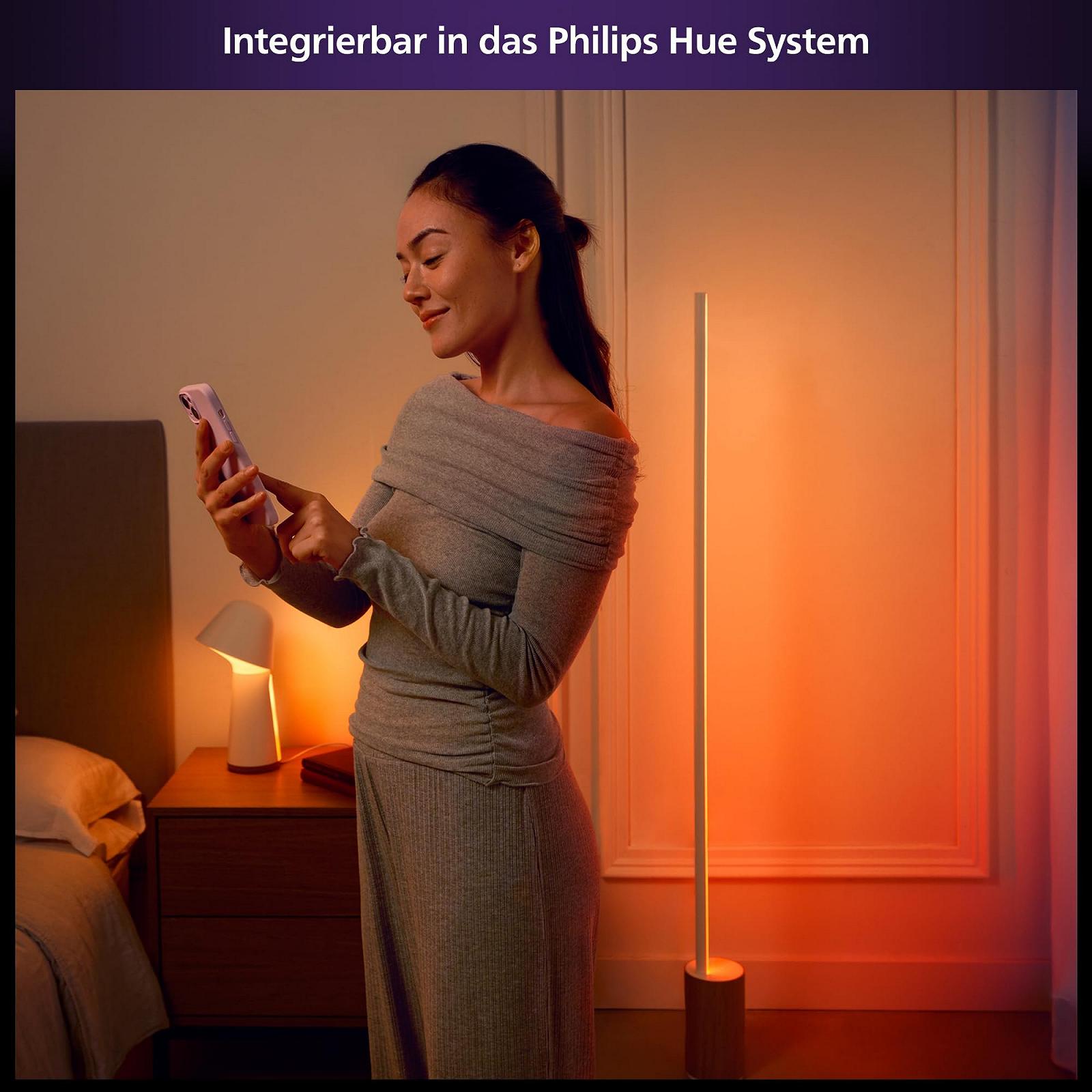 Настільна лампа Philips Hue Twilight Smart White and Coloured Light Bluetooth Білий, фото №10