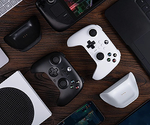 Геймпад 8Bitdo Ultimate 3 Black + Док-станція synthetic.ua - Фото 1