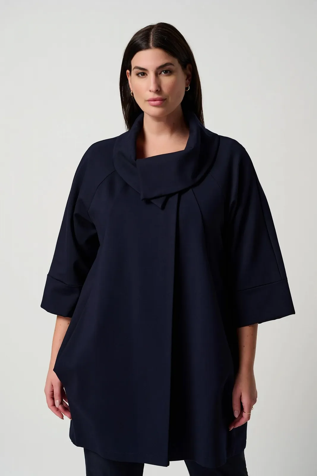 Пальто Joseph Ribkoff 153302 Синій, фото №6 Пальто Joseph Ribkoff 153302 Синій, фото №6