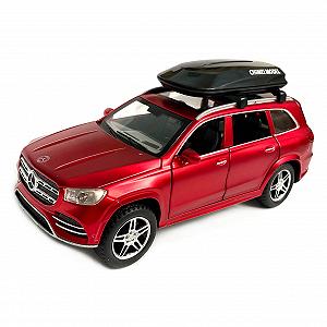Іграшка металевий Mercedes-Bens CM303 GLS580 Мерседес-Бенц Авто Експерт червона батарея synthetic.ua - Фото 1