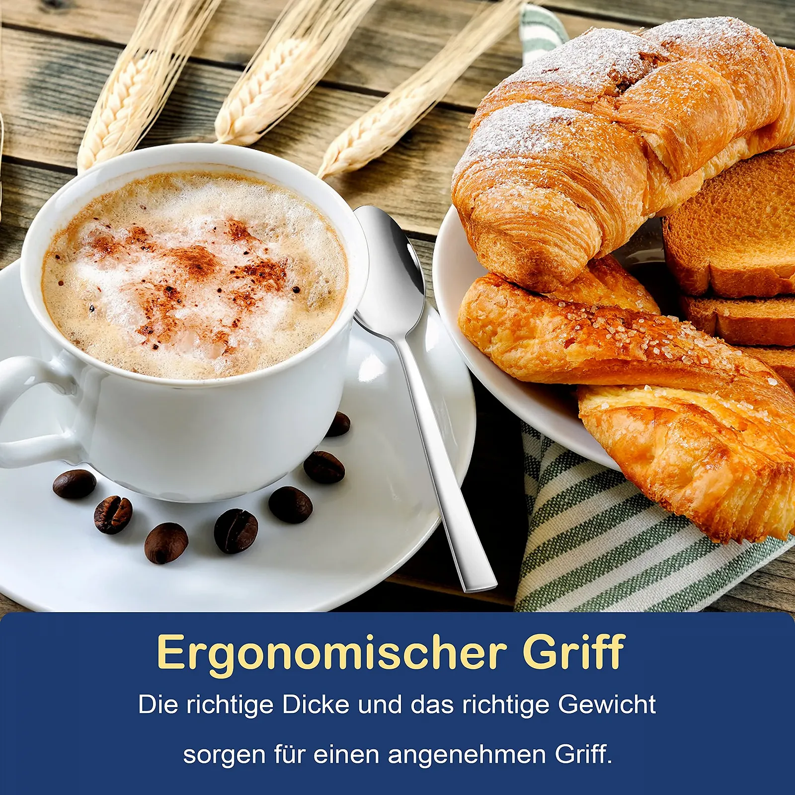 Ложки для кави Herogo, 12 штук, фото №5