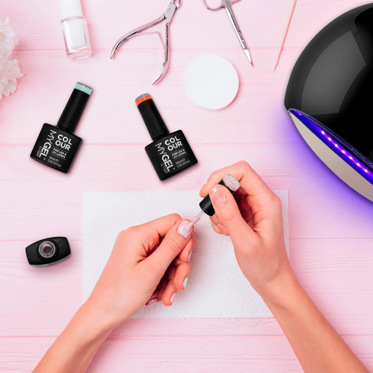 Гель-лак Mylee MYLEE Autumn Winter 8 x 10 мл Кольори + Верхнє та базове покриття UV/LED Soak Off, фото №9