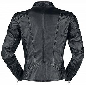 Кожаная куртка Gipsy Kina S18 LEGV Женская Черный synthetic.ua - Фото 1