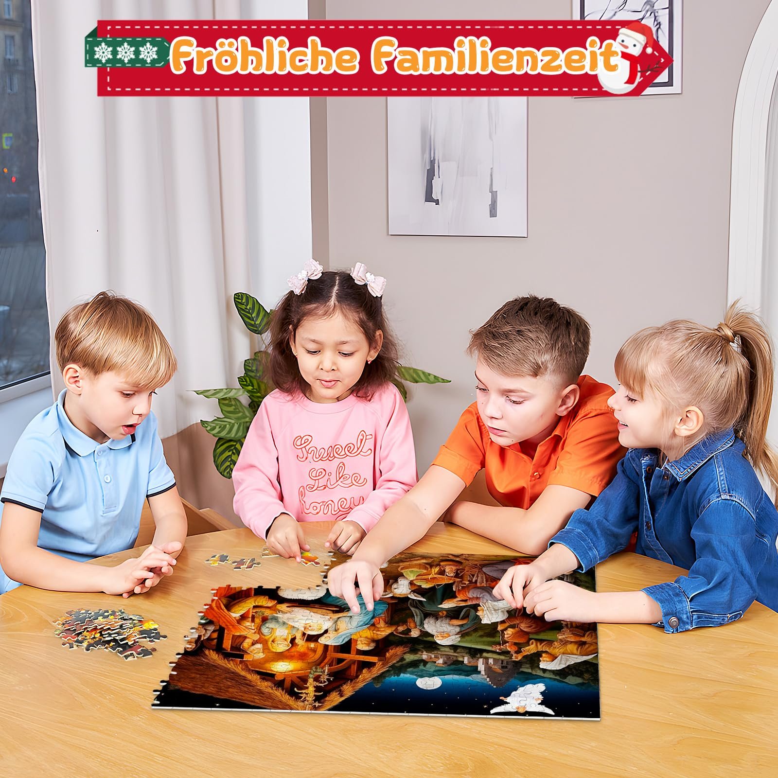 Адвент-календар 2025 Christmas Calendar Пазл 1008 елементів 70 x 50 см, фото №4