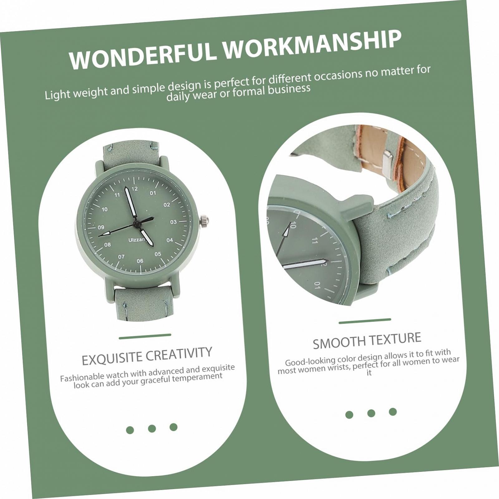 Жіночий Годинник LIFKOME Повсякденний Зелений, фото №8
